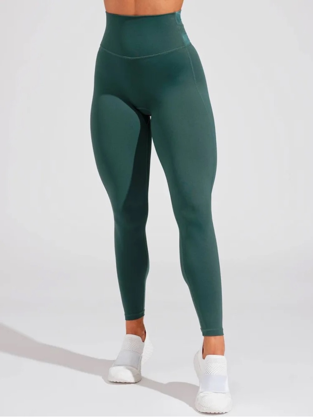 Buffbunny Meta Leggings XL Avo Green High Rise V Back Athletic Pants